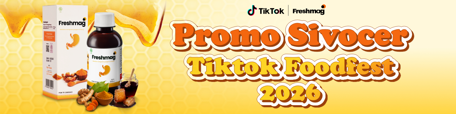 Banner Tiktok Foodfest Freshmag Sivocer O2O